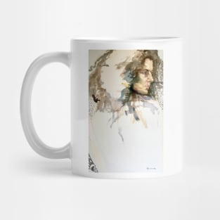 Mucha Style Maiden. Original Art Nouveau Portrait of a Woman Mug